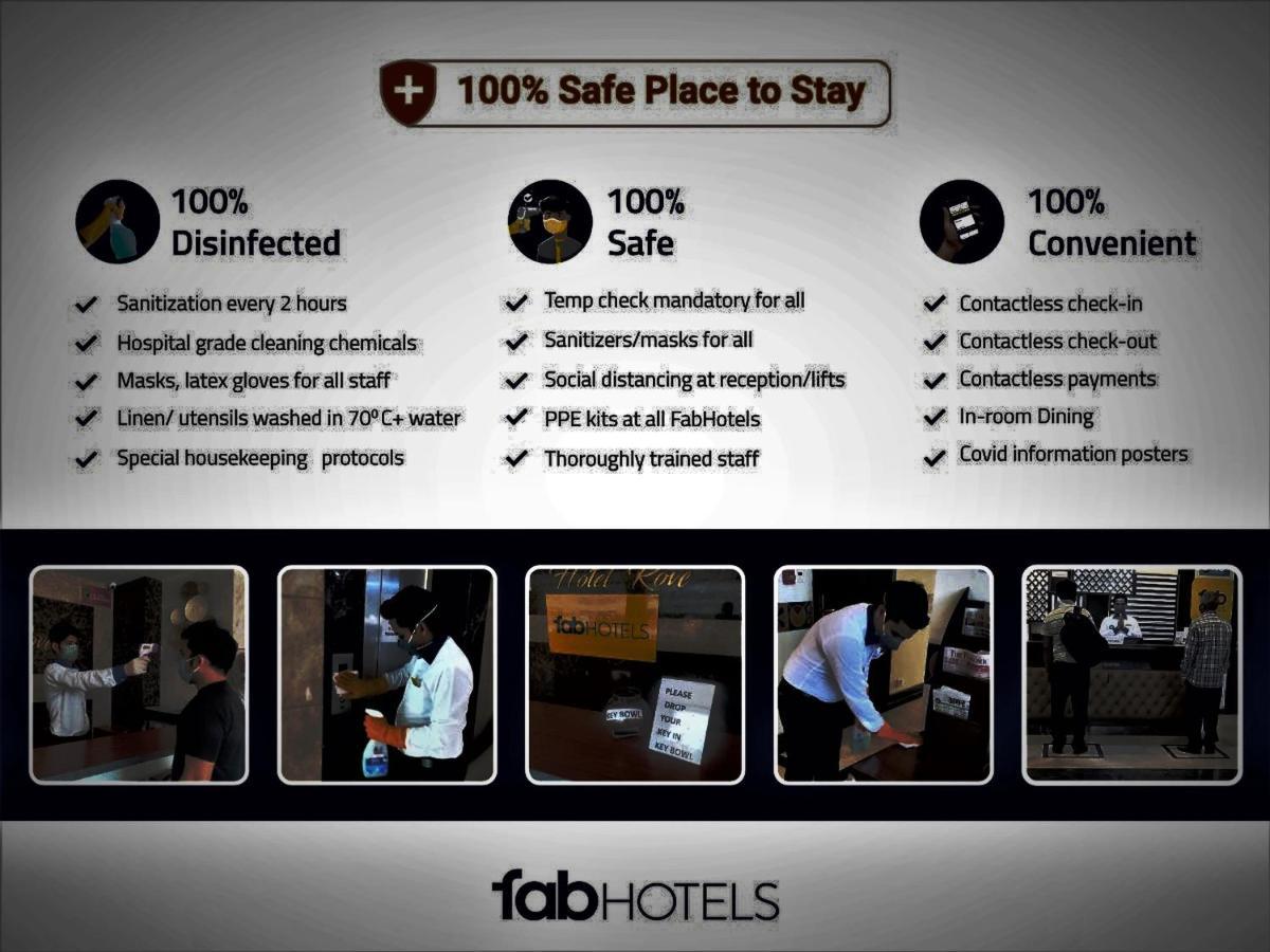 Fabhotel Mid Town Grand Panchkula Zewnętrze zdjęcie
